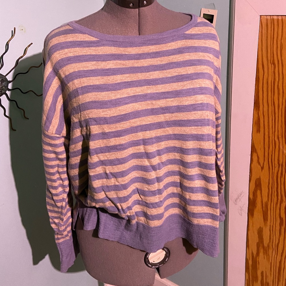 liz claiborne striped sweater